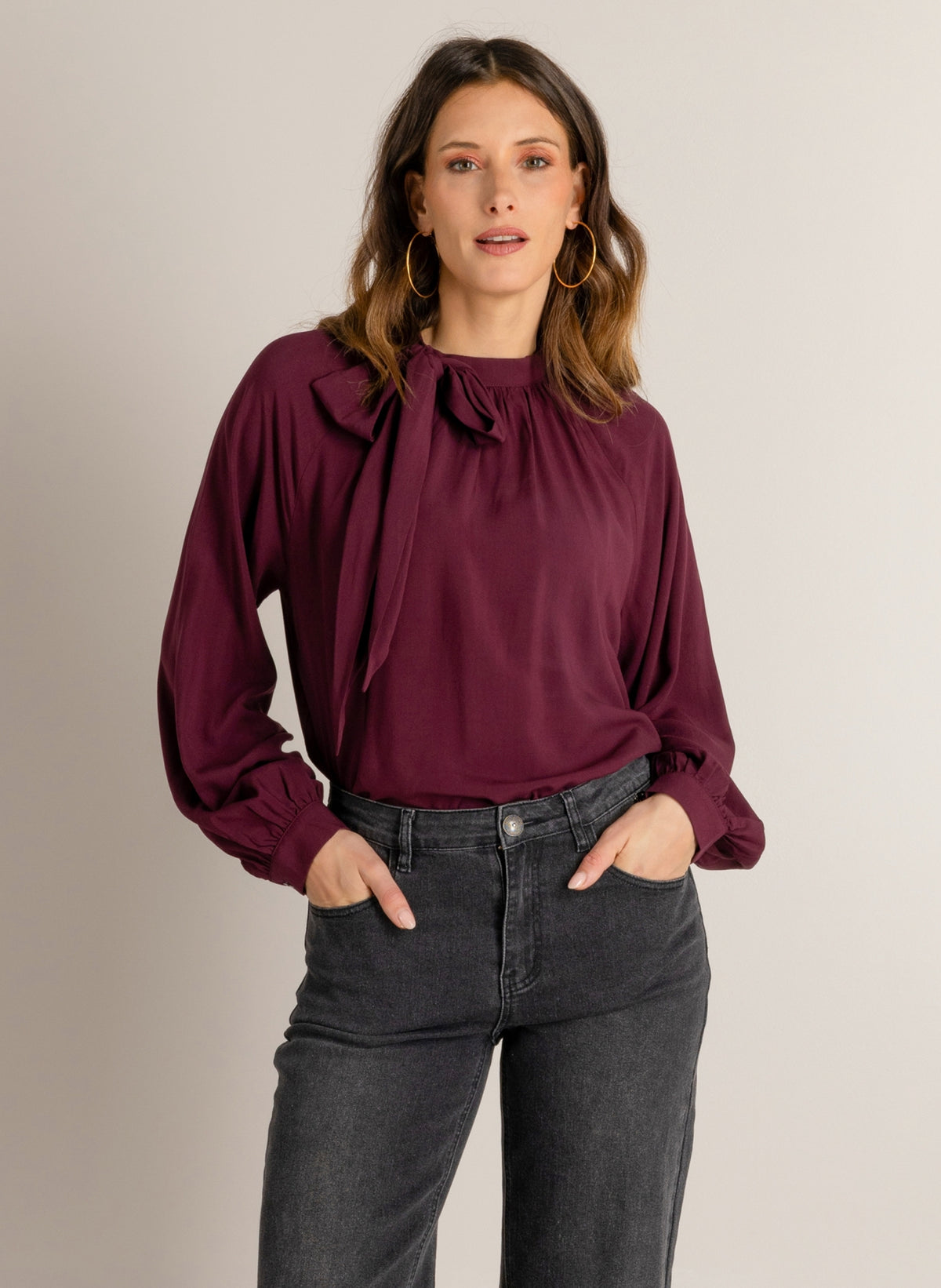 IBMya | Dark Wine Red